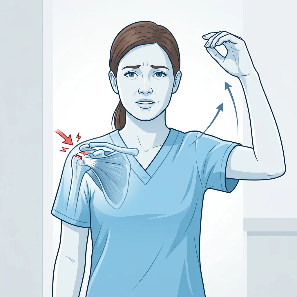 Me duele el hombro y no puedo levantar el brazo
