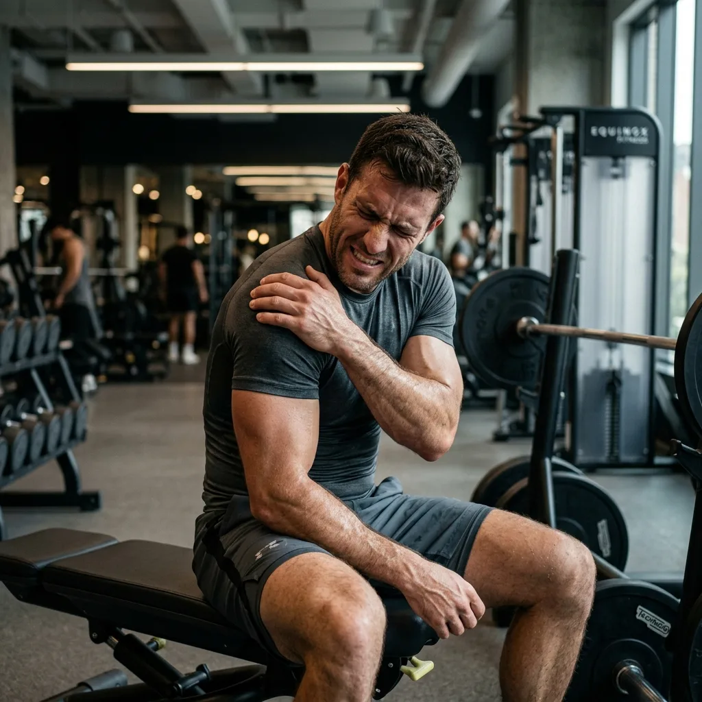 Me lastimé el hombro en el gym